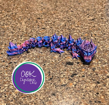 Load image into Gallery viewer, Rose Dragon – 3D Printed Articulated Dragon