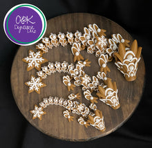 Load image into Gallery viewer, Gingerbread Dragon, Multi Color