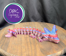 Load image into Gallery viewer, Axolotl Dragon (11” version)