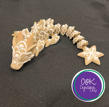 Load image into Gallery viewer, Gingerbread Dragon, Multi Color