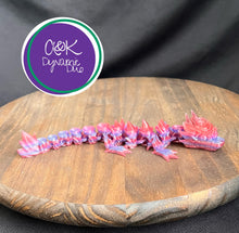 Load image into Gallery viewer, Rose Dragon – 3D Printed Articulated Dragon