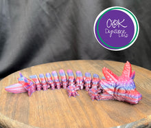 Load image into Gallery viewer, Axolotl Dragon (11” version)