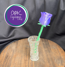 Load image into Gallery viewer, Single Rose – 3D Printed Decorative Flower