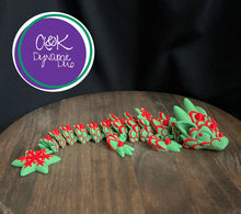 Load image into Gallery viewer, Gingerbread Dragon, Multi Color