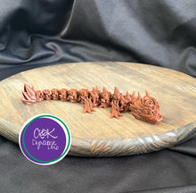 Load image into Gallery viewer, Rose Dragon – 3D Printed Articulated Dragon