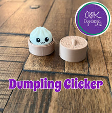 Load image into Gallery viewer, Dumpling Clicker - 3D Printed Fidget
