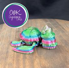 Load image into Gallery viewer, Santa Turtle - Rainbow

