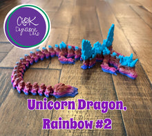 Load image into Gallery viewer, Unicorn Dragon with Wings
