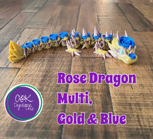Load image into Gallery viewer, Rose Dragon – 3D Printed Articulated Dragon
