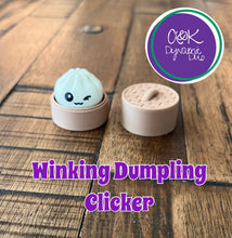 Load image into Gallery viewer, Dumpling Clicker - 3D Printed Fidget
