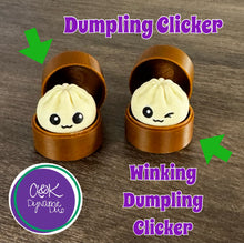 Load image into Gallery viewer, Dumpling Clicker - 3D Printed Fidget
