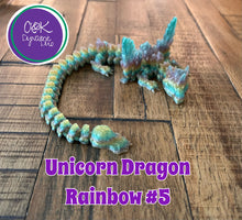 Load image into Gallery viewer, Unicorn Dragon with Wings
