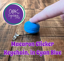 Load image into Gallery viewer, Macaron Clicker Keychain
