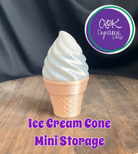 Load image into Gallery viewer, Ice Cream Cone Mini Storage
