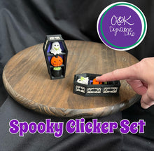 Load image into Gallery viewer, 3D Spooky Clicker Set
