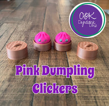 Load image into Gallery viewer, Dumpling Clicker - 3D Printed Fidget
