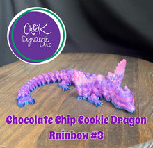 Load image into Gallery viewer, Chocolate Chip Cookie Dragon, Single Color, Small
