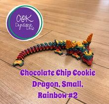 Load image into Gallery viewer, Chocolate Chip Cookie Dragon, Single Color, Small
