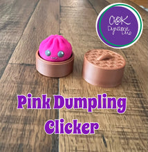 Load image into Gallery viewer, Dumpling Clicker - 3D Printed Fidget
