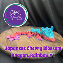 Load image into Gallery viewer, Japanese Cherry Blossom Dragon

