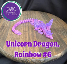 Load image into Gallery viewer, Unicorn Dragon with Wings
