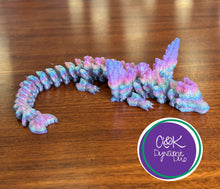 Load image into Gallery viewer, Chocolate Chip Cookie Dragon, Single Color, Small
