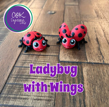Load image into Gallery viewer, Ladybug with Wings
