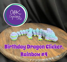 Load image into Gallery viewer, Birthday Dragon Clicker
