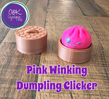 Load image into Gallery viewer, Dumpling Clicker - 3D Printed Fidget
