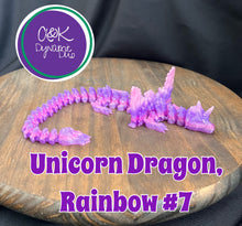 Load image into Gallery viewer, Unicorn Dragon with Wings

