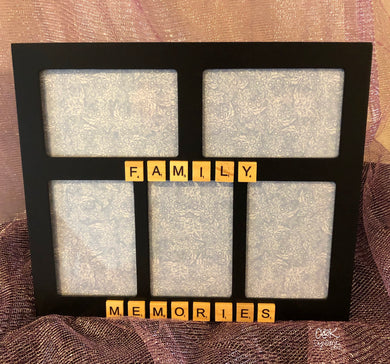 Scrabble Tile Picture Frames | Dynamic Duo Shop